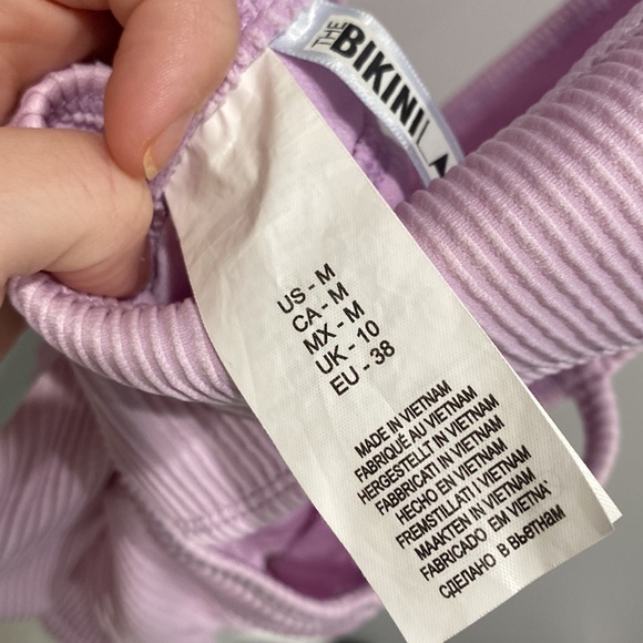 THE BIKINI LAB | Purple Ribbed One Piece - Picture 5 of 8